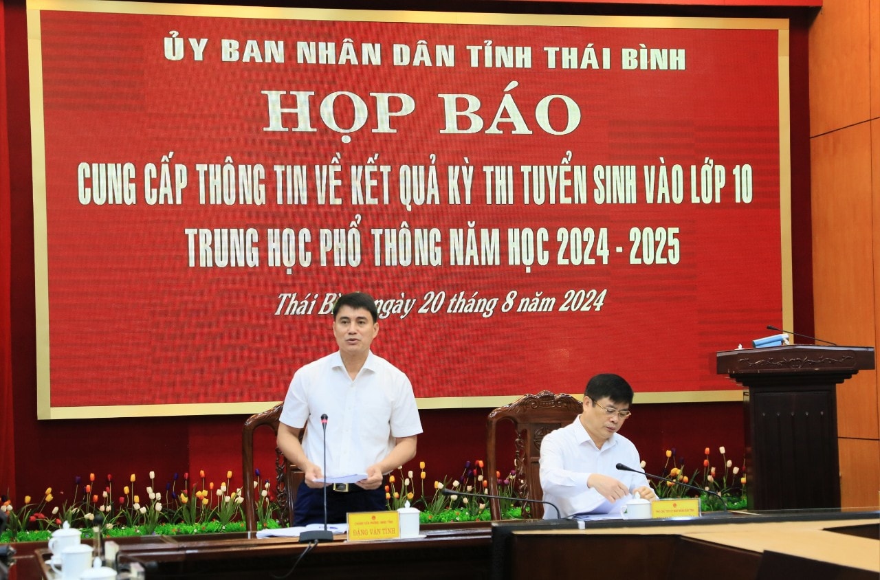 Thái Bình: 2.769 bài thi tự luận lớp lớp 10 bị sai điểm -0