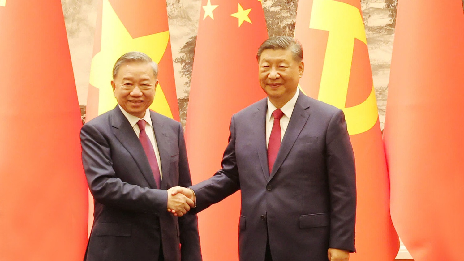 Tuyên bố chung giữa nước CHXHCN Việt Nam và nước CHND Trung Hoa về việc tăng cường hơn nữa quan hệ đối tác hợp tác chiến lược toàn diện, thúc đẩy xây dựng cộng đồng chia sẻ tương lai Việt Nam - Trung Quốc -0