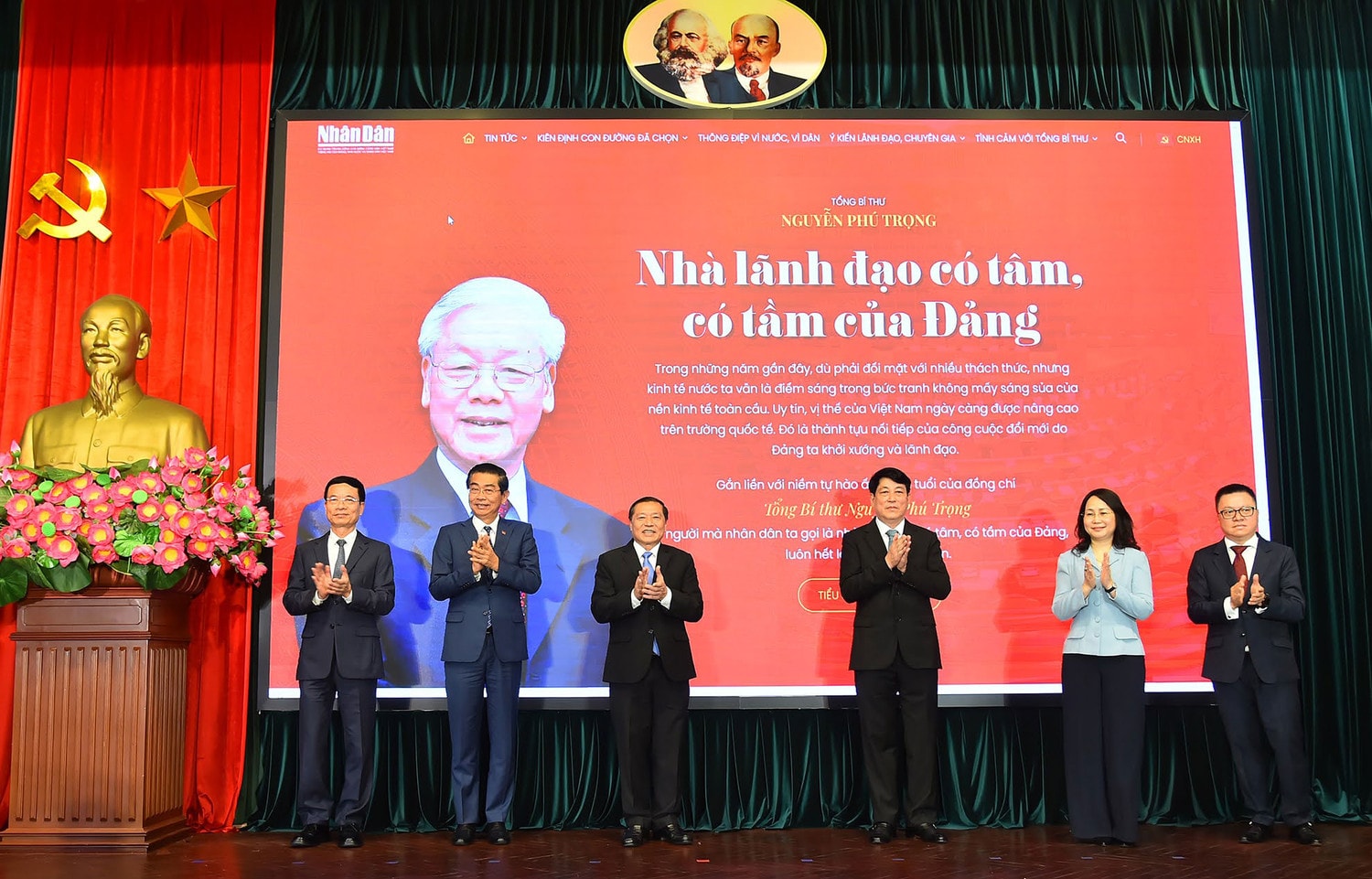 Khai trương Trang thông tin đặc biệt 