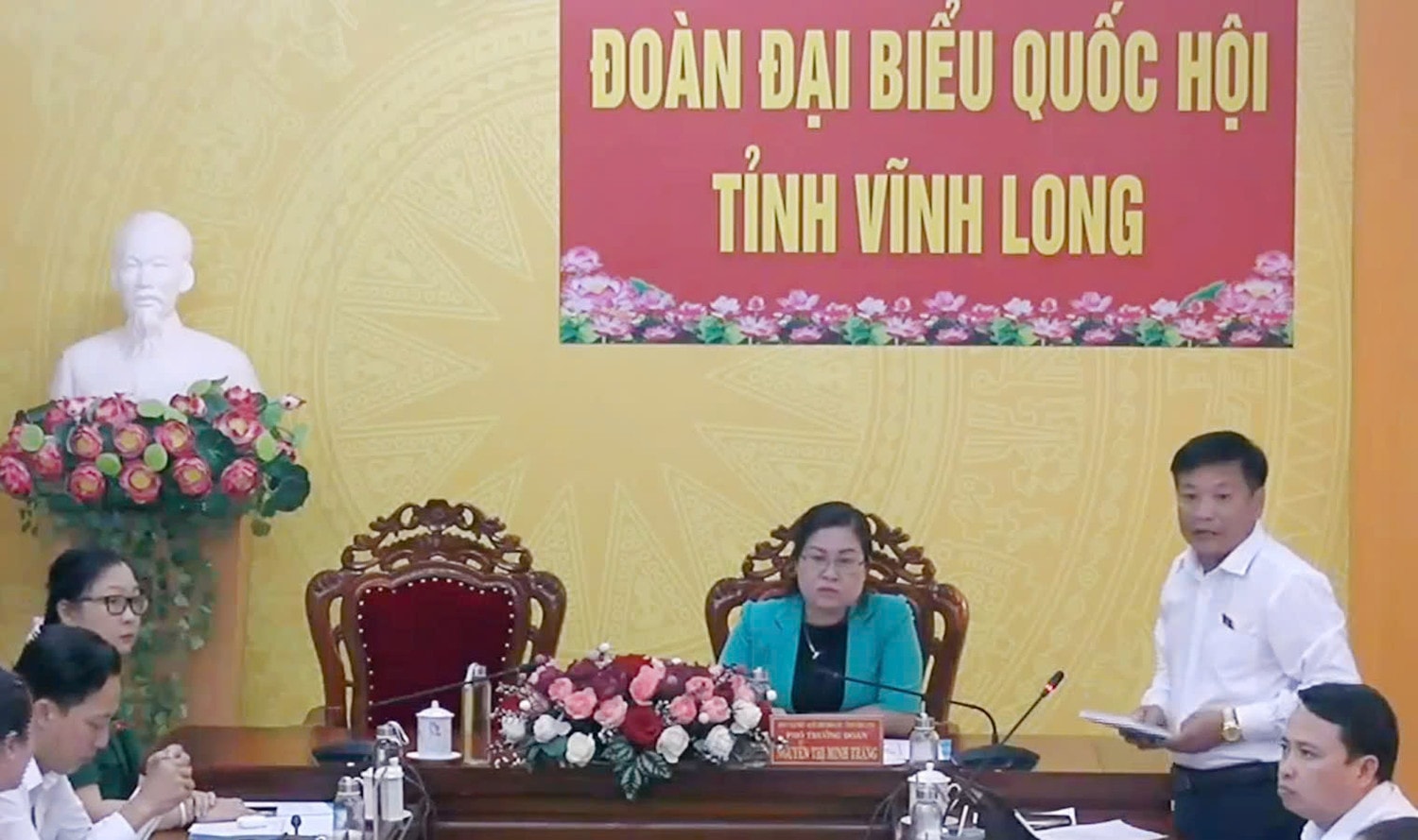Đại biểu Quốc hội Nguyễn Thanh Phong (Vĩnh Long) chất vấn