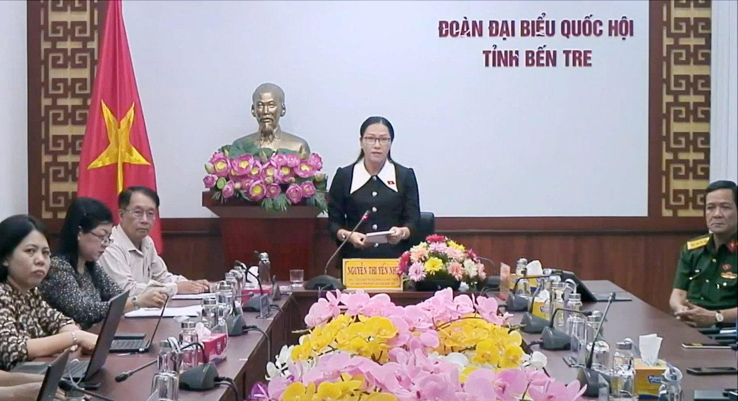 Đại biểu Quốc hội Nguyễn Thị Yến Nhi (Bến Tre) chất vấn