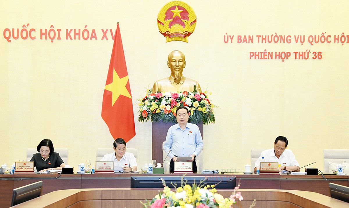 Chủ tịch Quốc hội Trần Thanh Mẫn: Không vì thời gian gấp mà bỏ qua các công đoạn -1