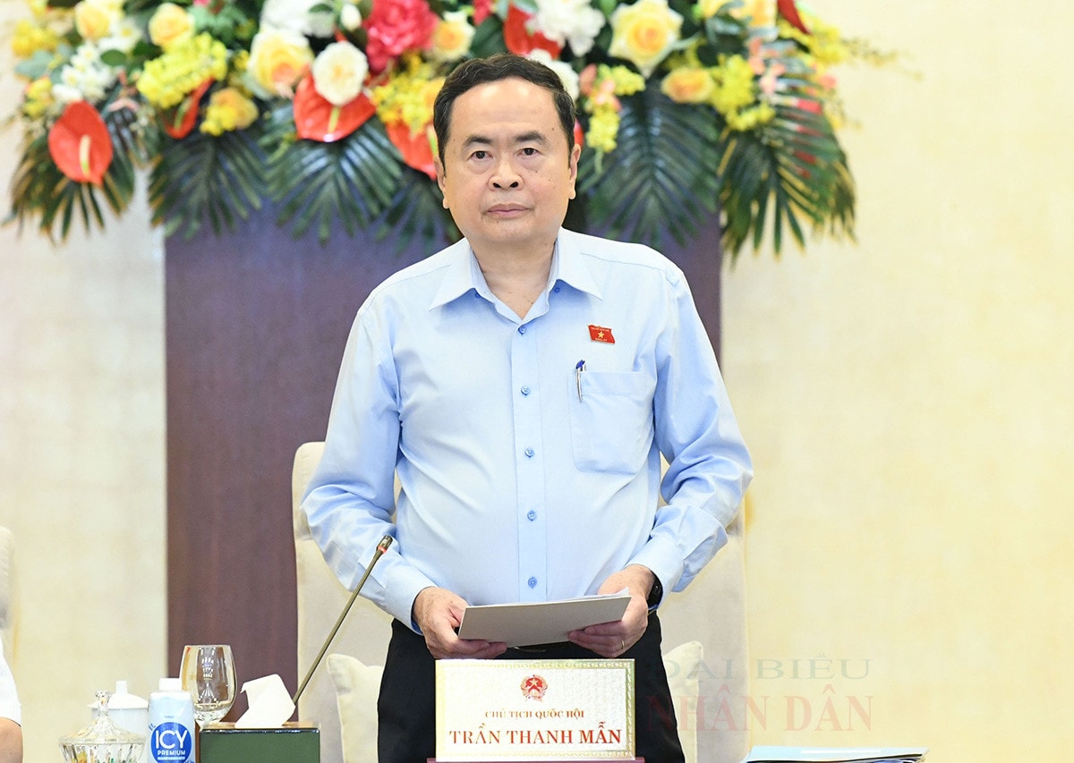 Chủ tịch Quốc hội Trần Thanh Mẫn: Không vì thời gian gấp mà bỏ qua các công đoạn -3