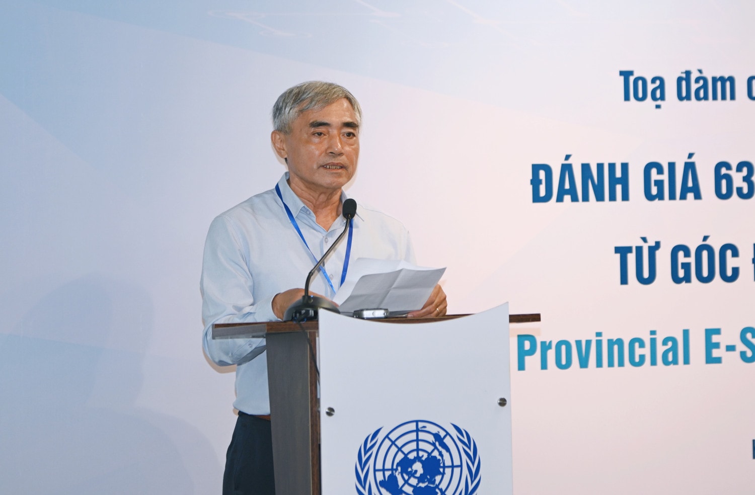 Chủ tịch Hội Truyền thông số Việt Nam Nguyễn Minh Hồng phát biểu tại tọa đàm Tiếp tục số hoá để người dân tiếp cận dịch vụ công trực tuyến tốt hơn -0