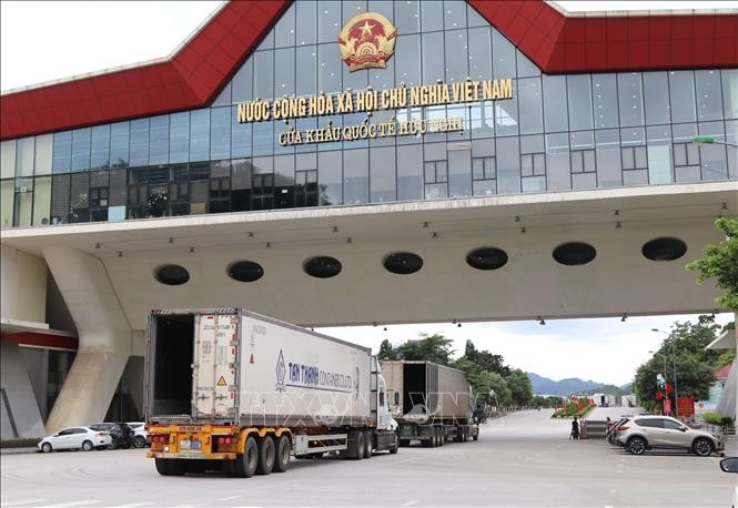 Thí điểm xây dựng cửa khẩu thông minh tại đường chuyên dụng vận chuyển hàng hoá thuộc cửa khẩu quốc tế Hữu Nghị -0
