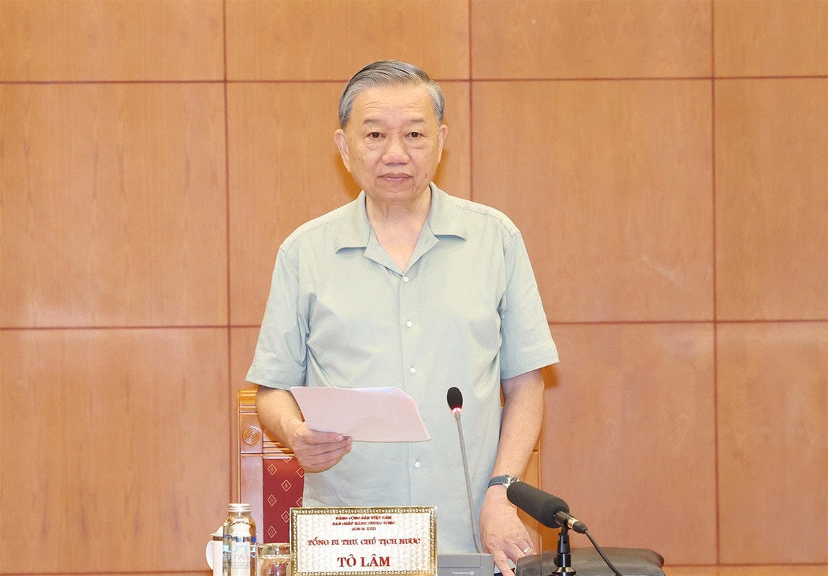 Tổng Bí thư, Chủ tịch nước Tô Lâm chủ trì Phiên họp thứ hai Tiểu ban Nhân sự Đại hội XIV của Đảng -0