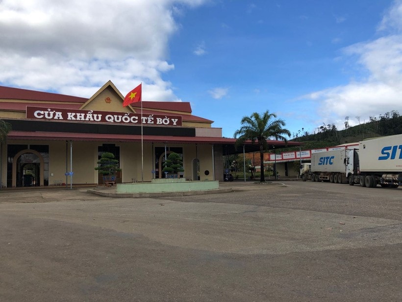 Bo Y International Border Gate of Kon Tum province is located on the borderline with Laos. (Photo: VNA) Kon Tum outlines roadmap to upgrade border gates with Laos, Cambodia -0
