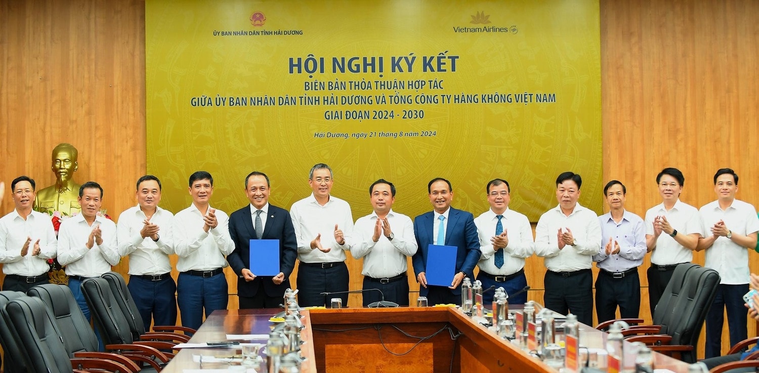 Vietnam Airlines “bắt tay” tỉnh Hải Dương trong lĩnh vực hàng không và du lịch -0