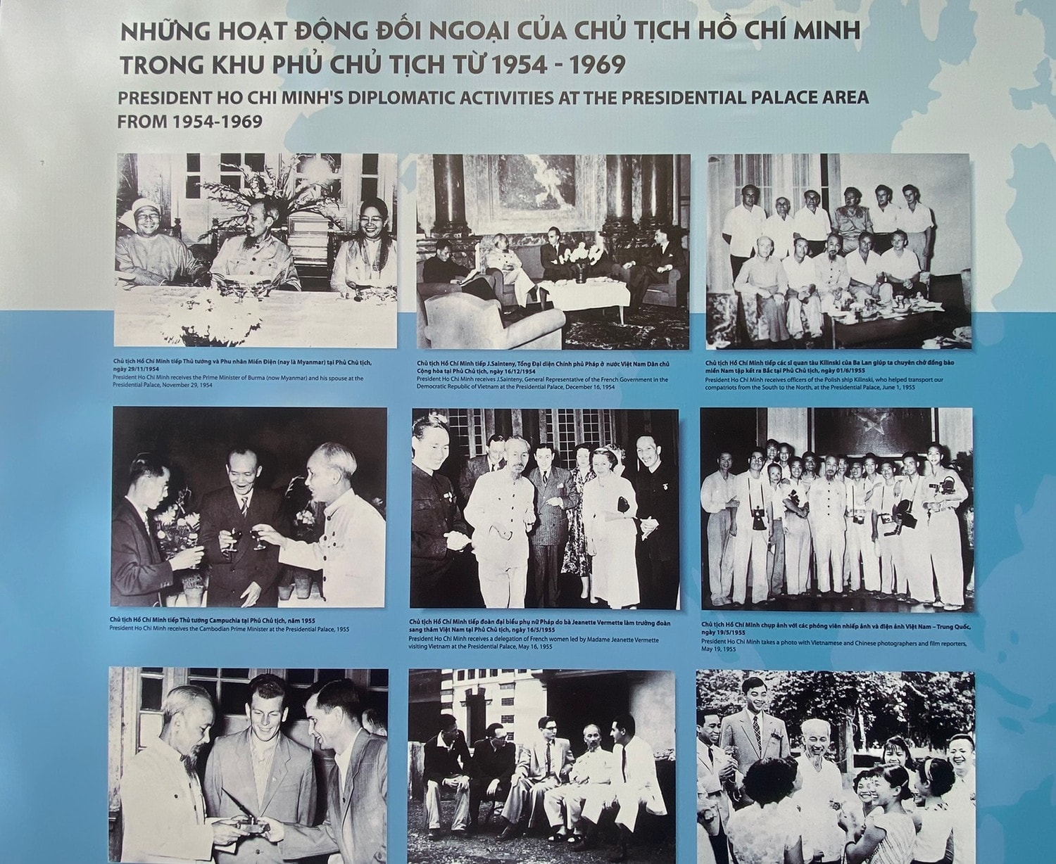 Triển lãm 55 năm ngày Bác đi xa, 55 năm bảo tồn và phát huy giá trị Khu Di tích Chủ tịch Hồ Chí Minh tại Phủ Chủ tịch -0