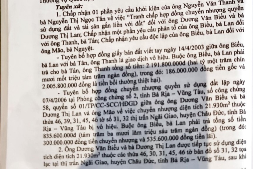 Bà Rịa – Vũng Tàu: Kỳ lạ vụ đòi lại đất sau gần 20 năm chuyển nhượng -0