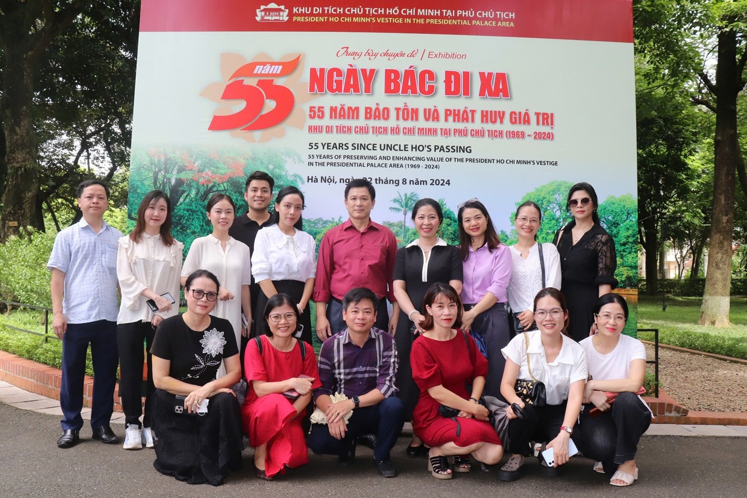 Ban Chuyên đề, Báo Đại biểu Nhân dân tổ chức sinh hoạt chuyên đề quý III.2024 tại Khu di tích Phủ Chủ tịch -0