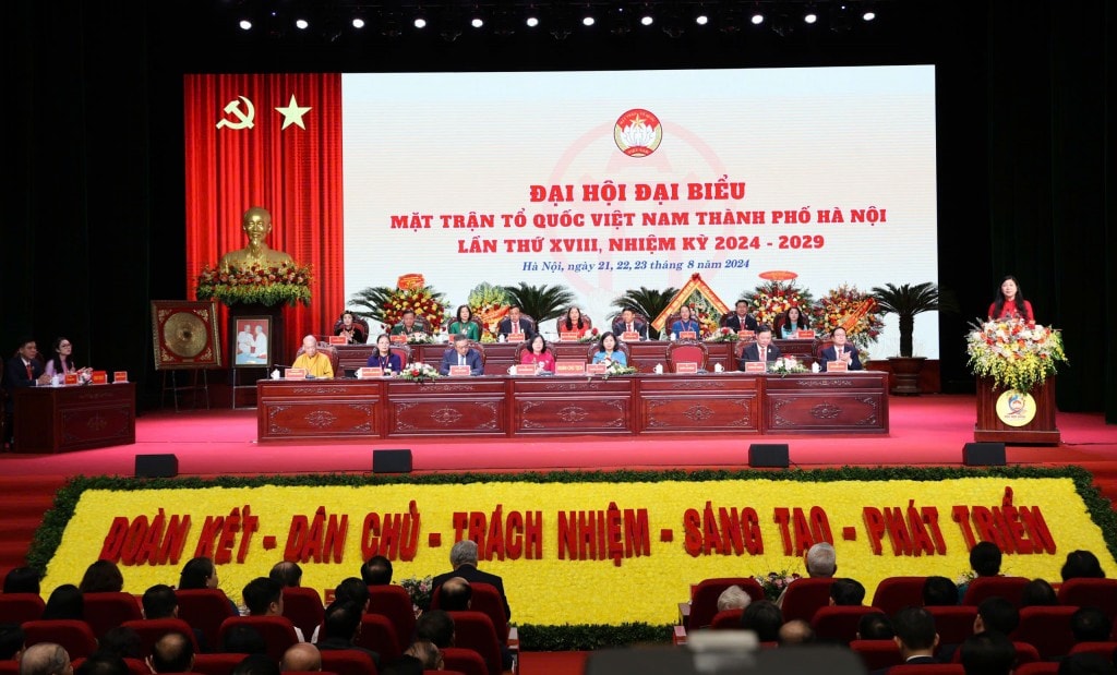 Bà Nguyễn Lan Hương tái đắc cử Chủ tịch Ủy ban MTTQ Việt Nam Thành phố Hà Nội -0