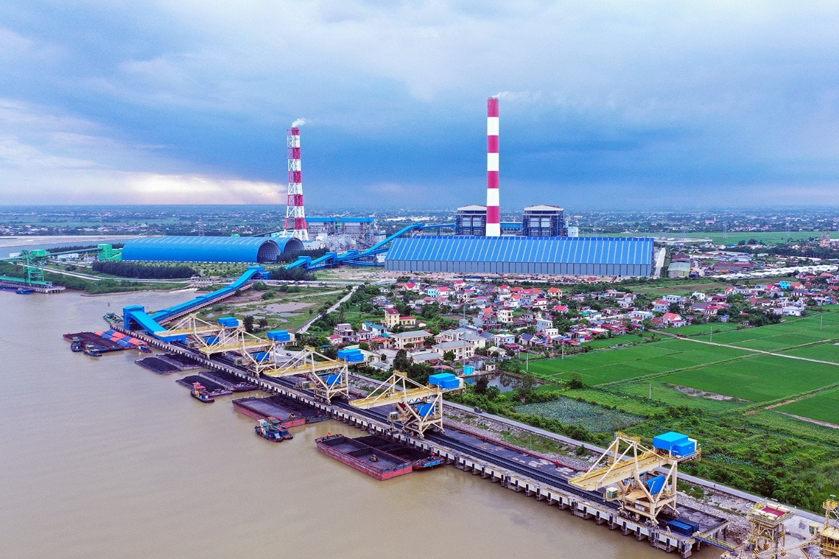Nhà máy Nhiệt điện Thái Bình 2 chính thức tham gia thị trường điện từ tháng 8.2024. Ảnh: Trường Sơn Petrovietnam duy trì đà tăng trưởng ấn tượng -0