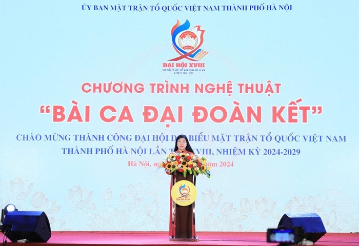 Bài ca đại đoàn kết” chào mừng thành công Đại hội đại biểu MTTQ Việt Nam Thành phố lần thứ XVIII -0