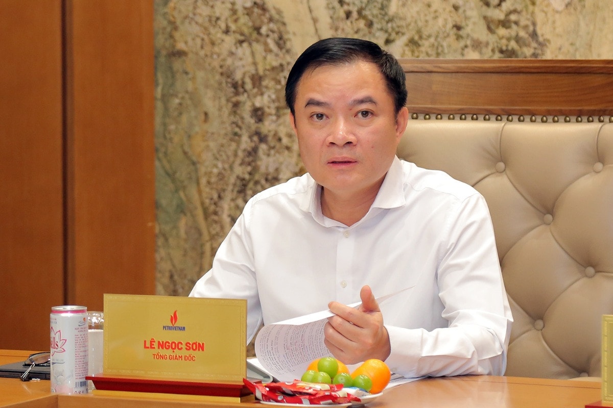 Tổng Giám đốc Petrovietnam Lê Ngọc Sơn. Ảnh: Trường Sơn Petrovietnam duy trì đà tăng trưởng ấn tượng -0