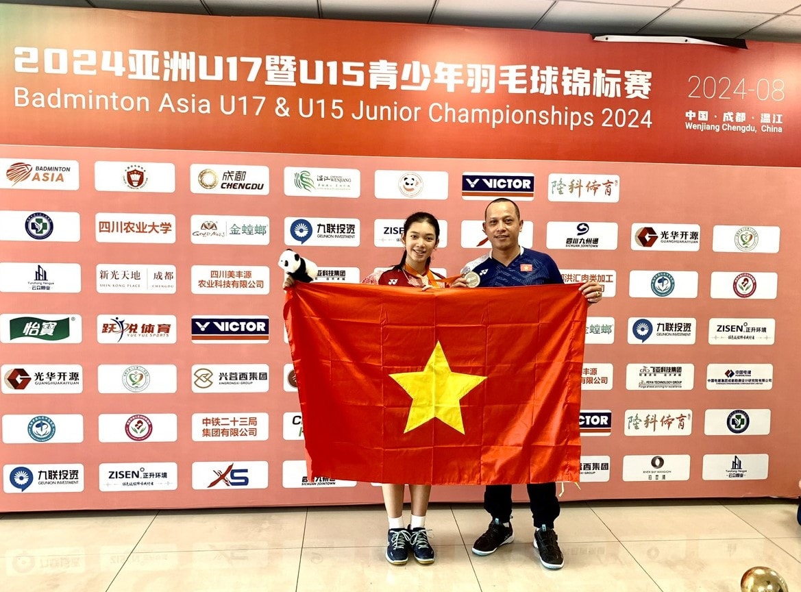 Nguyễn Thị Thu Huyền giành huy chương bạc U15 châu Á -0
