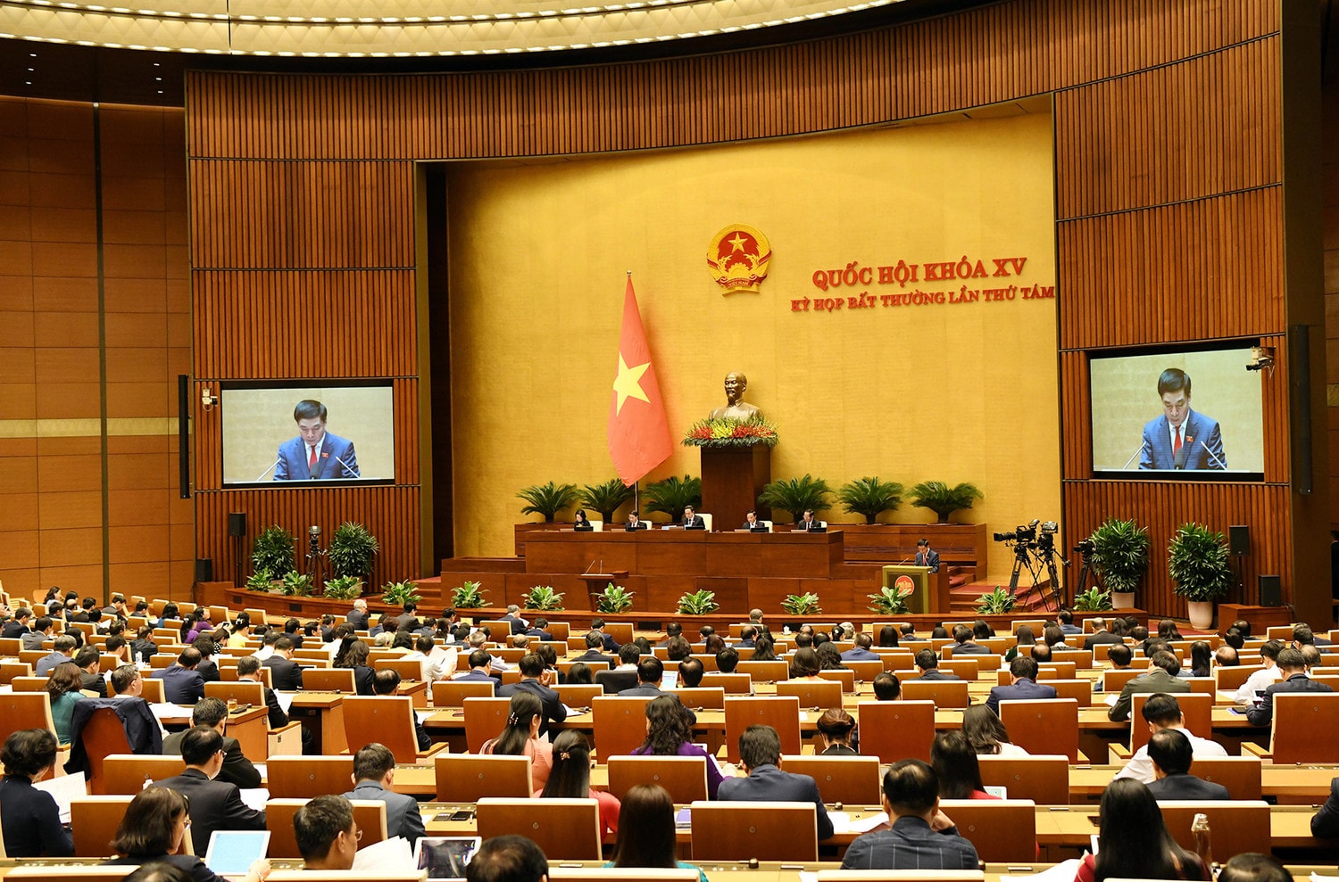 Quốc hội bầu Chánh án Tòa án Nhân dân Tối cao đối với ông Lê Minh Trí -1