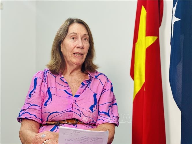 Chủ tịch Thượng viện Australia Sue Lines: Hợp tác Quốc hội làm sâu sắc hơn tình hữu nghị Việt Nam - Australia ảnh 1