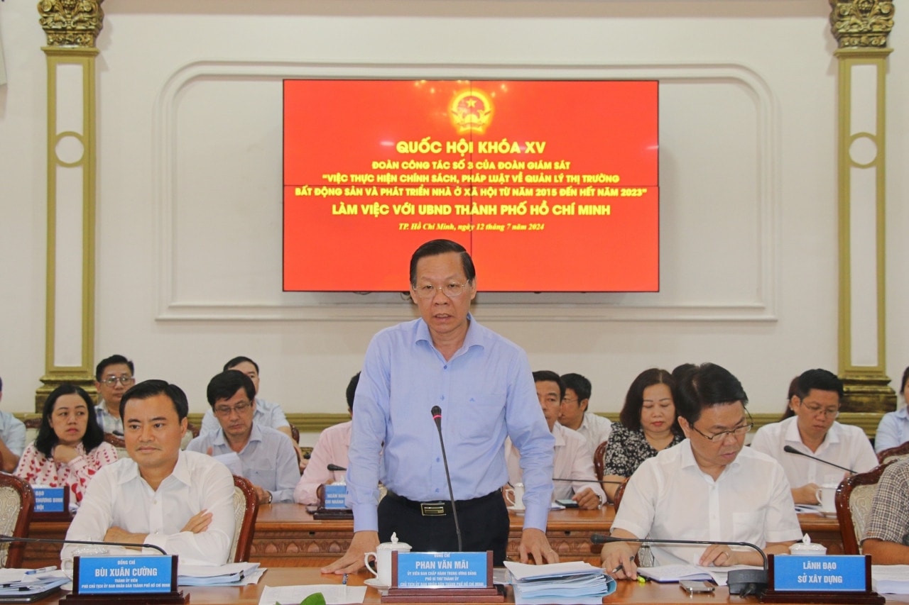 Chủ tịch UBND TP. Hồ Chí Minh Phan Văn Mãi làm Chủ tịch Hội đồng thẩm định bảng giá đất TP. Hồ Chí Minh TP. Hồ Chí Minh thành lập Hội đồng thẩm định bảng giá đất -0