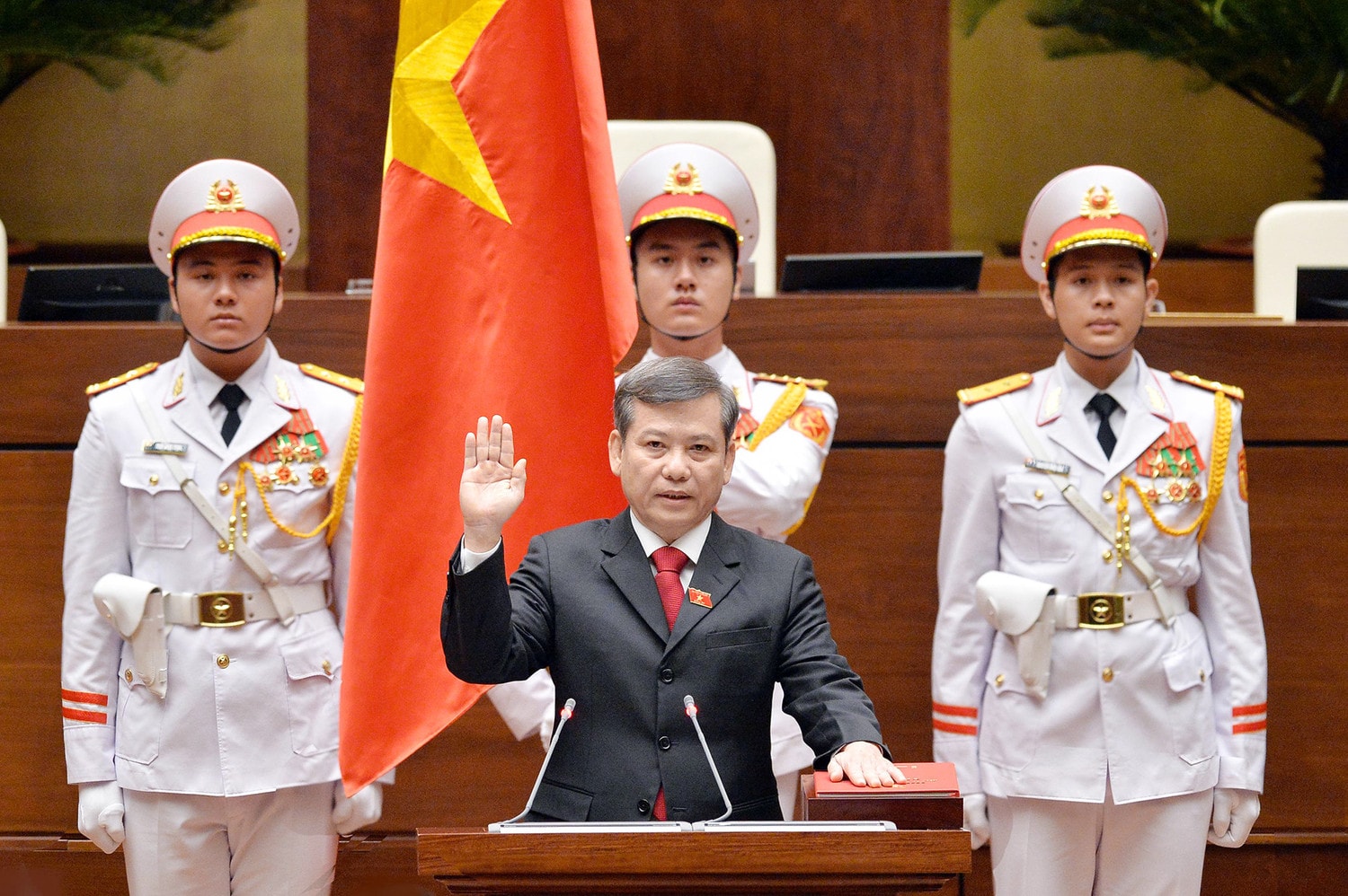 Quốc hội bầu Chánh án Tòa án Nhân dân Tối cao đối với ông Lê Minh Trí -0