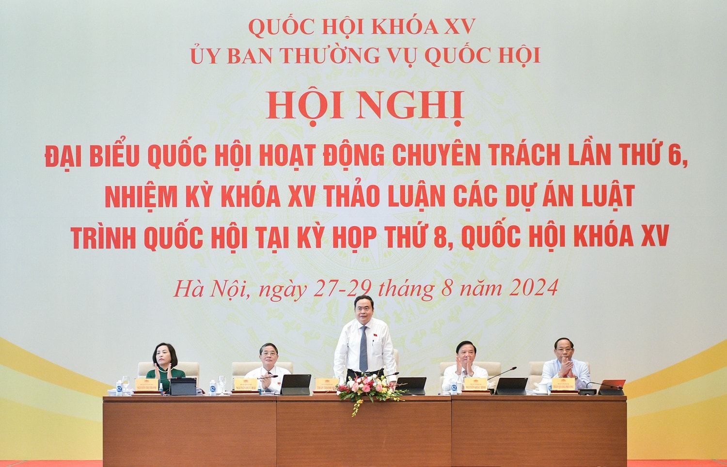 Một số hình ảnh Khai mạc Hội nghị đại biểu Quốc hội hoạt động chuyên trách lần thứ 6 -0