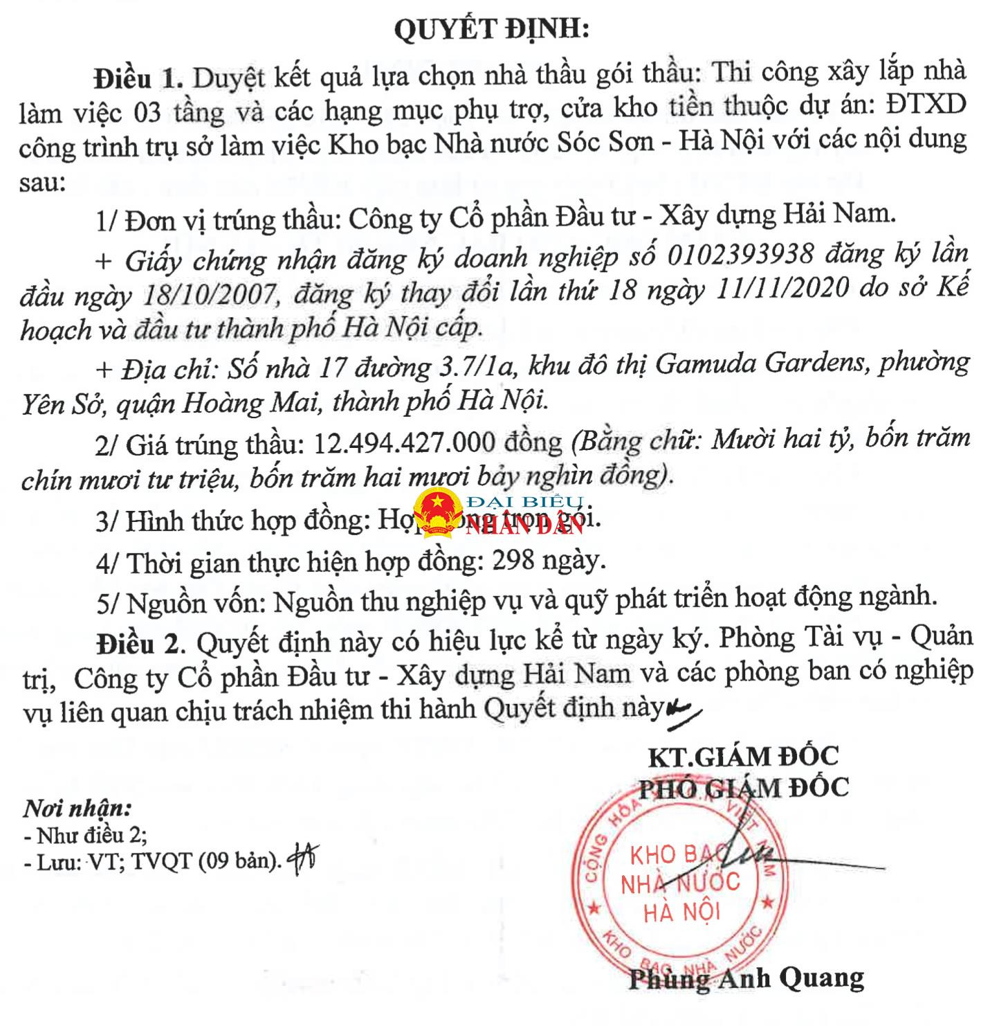 Doanh nghiệp cải tạo vườn hoa Lý Tự Trọng chậm tiến độ so với kế hoạch có tiềm lực ra sao? -0