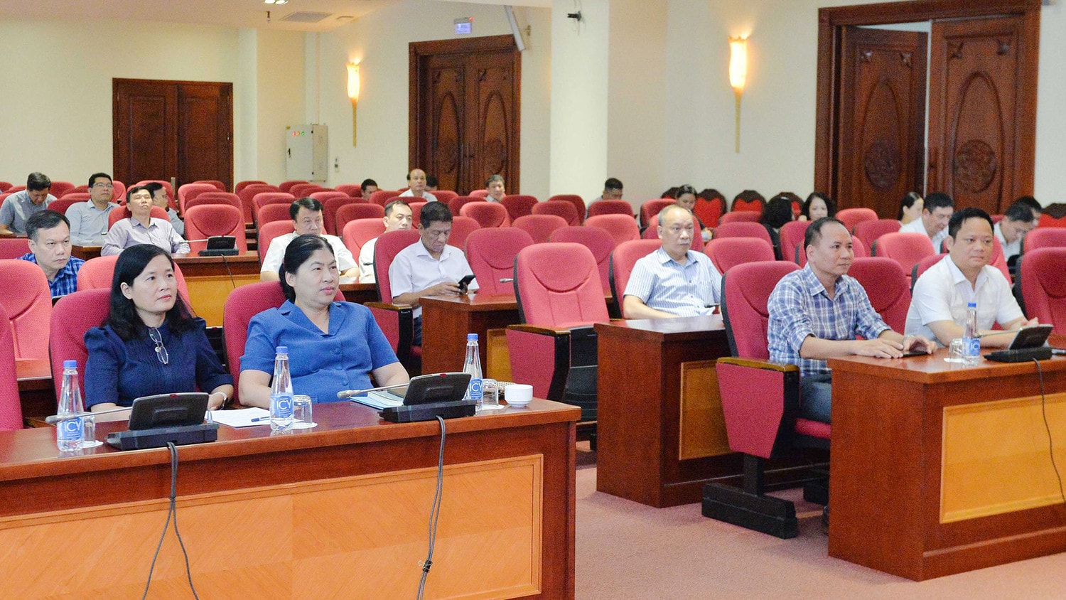 Đảng ủy Khối các cơ quan Trung ương thông tin chuyên đề về phòng, chống tham nhũng, tiêu cực và triển khai Luật Thực hiện dân chủ ở cơ sở -0