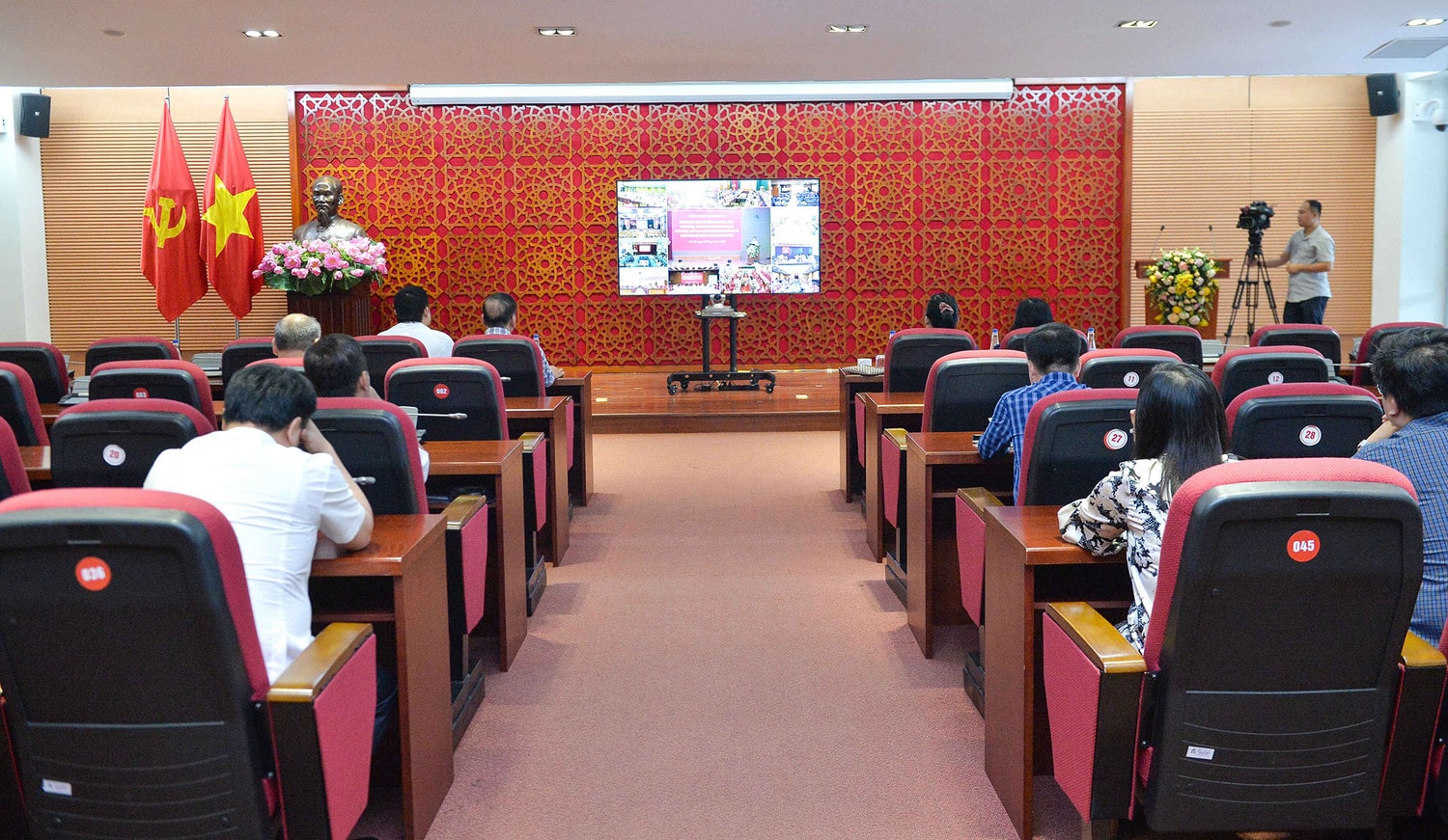 Đảng ủy Khối các cơ quan Trung ương thông tin chuyên đề về phòng, chống tham nhũng, tiêu cực và triển khai Luật Thực hiện dân chủ ở cơ sở -0