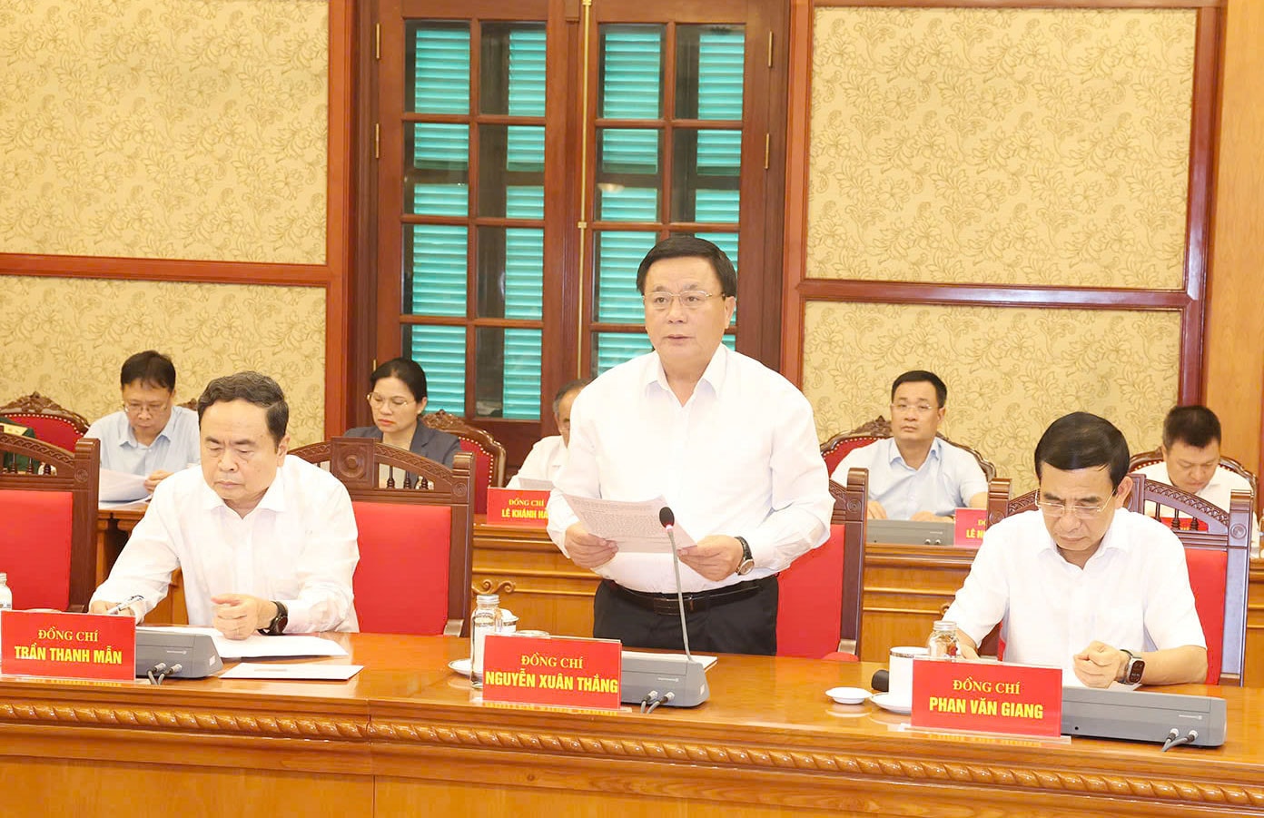 Tiểu ban Văn kiện Đại hội XIV của Đảng cho ý kiến vào dự thảo Báo cáo chính trị -0