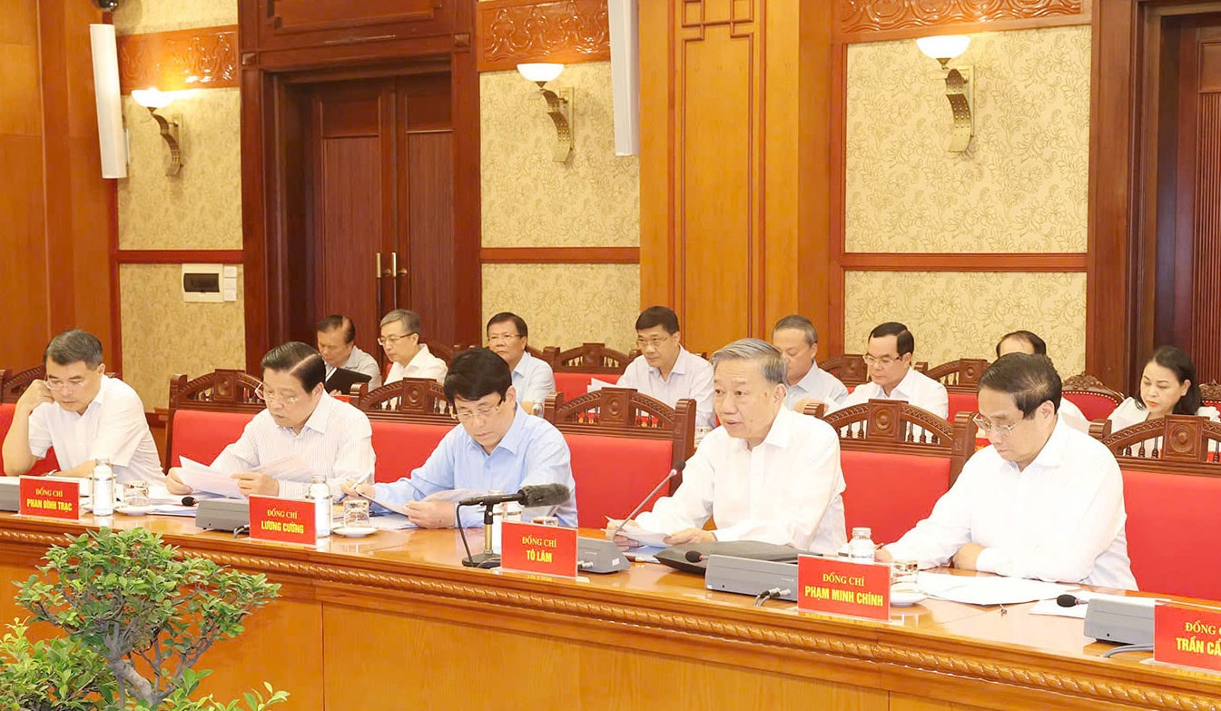 Tiểu ban Văn kiện Đại hội XIV của Đảng cho ý kiến vào dự thảo Báo cáo chính trị -0