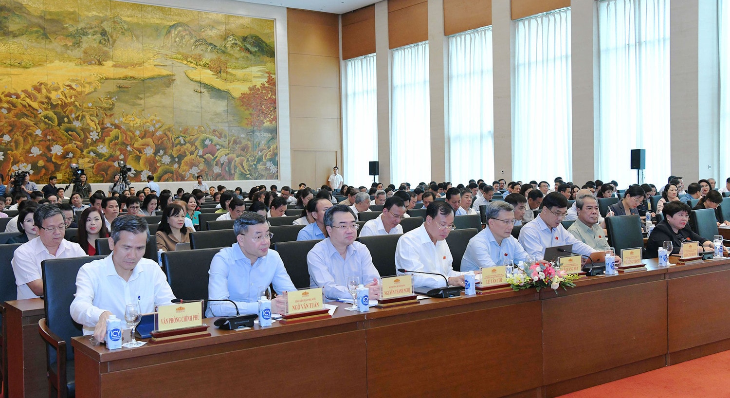 Chủ tịch Quốc hội Trần Thanh Mẫn: Bảo đảm chất lượng, giải quyết thỏa đáng các vướng mắc mới trình Quốc hội thông qua