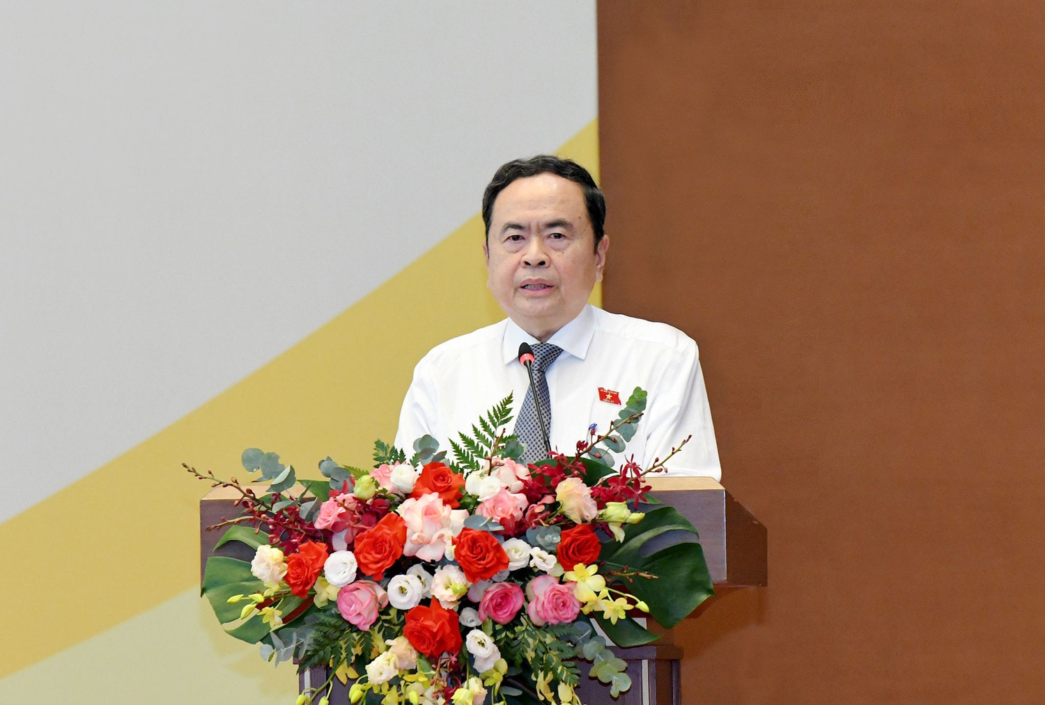 Chủ tịch Quốc hội Trần Thanh Mẫn: Bảo đảm chất lượng, giải quyết thỏa đáng các vướng mắc mới trình Quốc hội thông qua