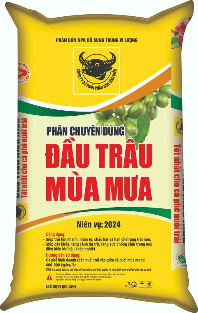 Phân bón Đầu Trâu đảm bảo sự sinh trưởng của cây cà phê -0