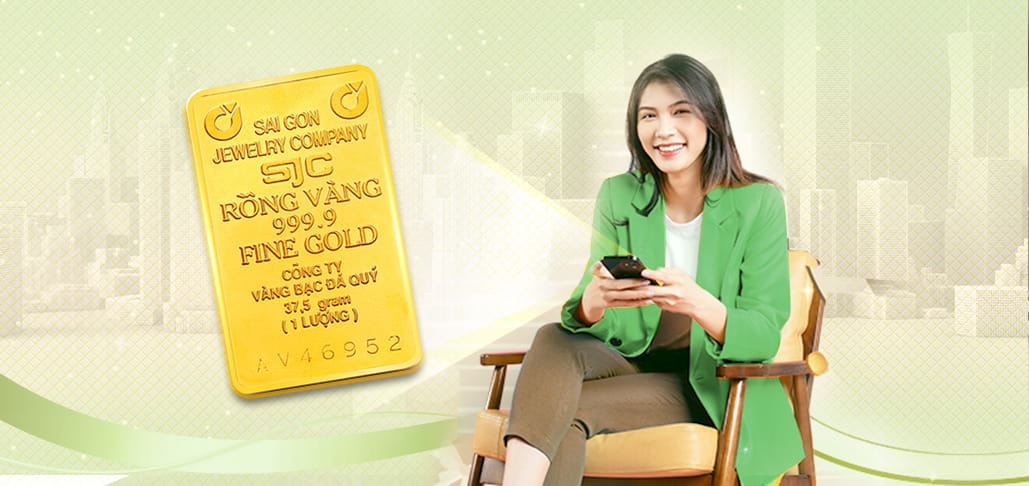 Vietcombank triển khai tiện ích Mua vàng miếng SJC trên ứng dụng VCB Digibank -0