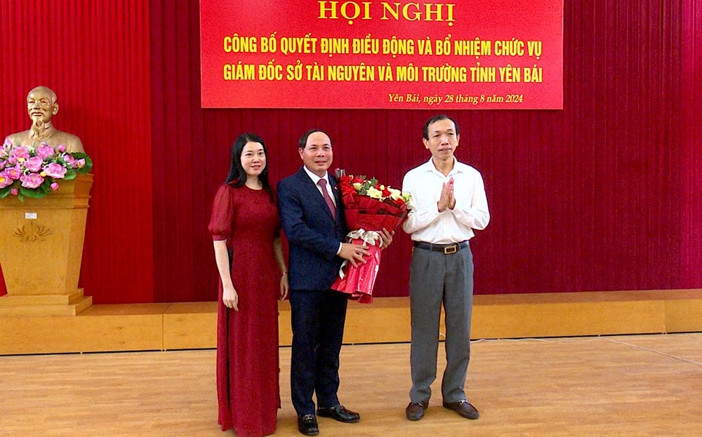 Yên Bái có tân Chánh Văn phòng Tỉnh ủy và Giám đốc Sở tài nguyên và Môi trường -0