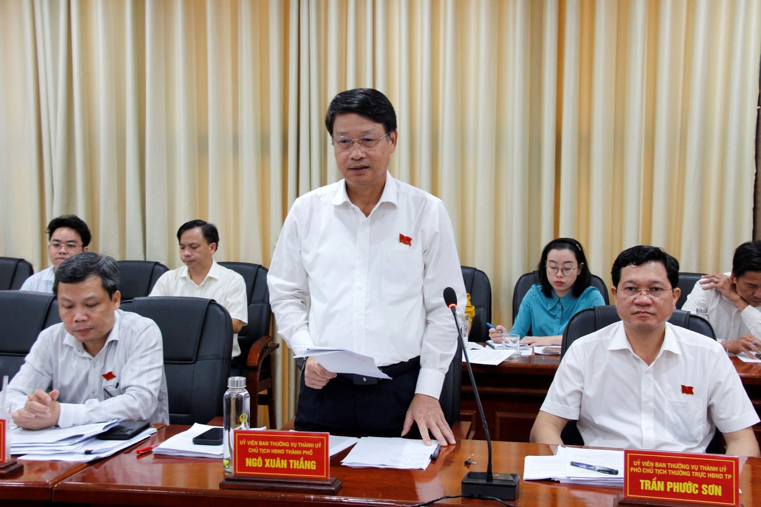 Chủ tịch HĐND thành phố Ngô Xuân Thắng kết luận buổi làm việc Thường trực HĐND TP. Đà Nẵng họp phiên thường kỳ tháng 8: Trao đổi, làm rõ nhiều nội dung trả lời chất vấn -0