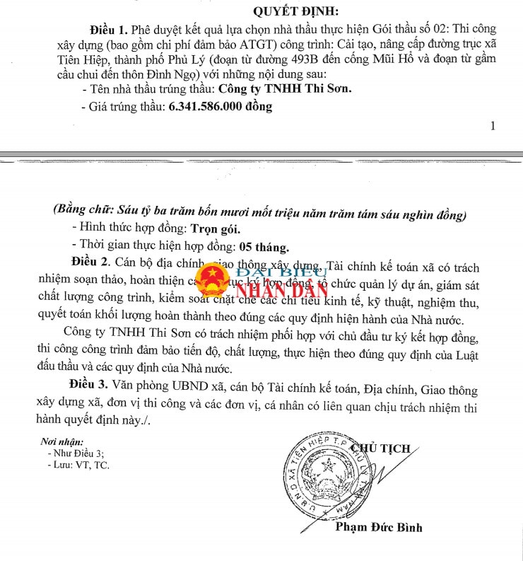 Dự án cứng hóa kênh La Khê gây hư hỏng đường, chậm tiến độ: Đơn vị nhà thầu Công ty TNHH Thi Sơn thường xuyên “trúng thầu sát giá” có tiềm lực ra sao? -0