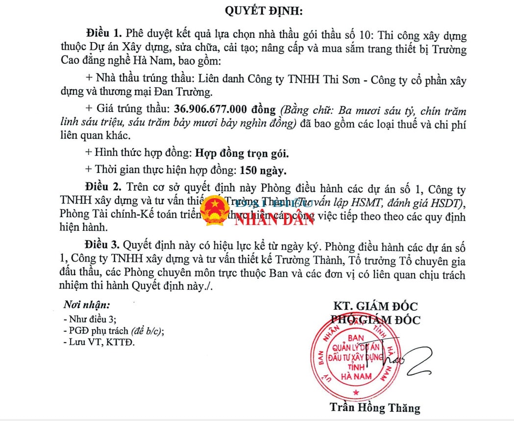 Dự án cứng hóa kênh La Khê gây hư hỏng đường, chậm tiến độ: Đơn vị nhà thầu Công ty TNHH Thi Sơn thường xuyên “trúng thầu sát giá” có tiềm lực ra sao? -0