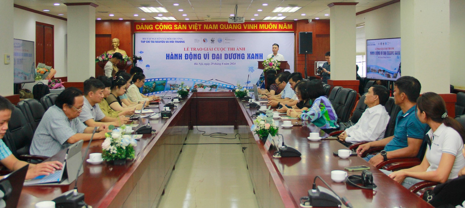Toàn cảnh buổi lễ Lan tỏa những hành động vì màu xanh bền vững của đại dương -0