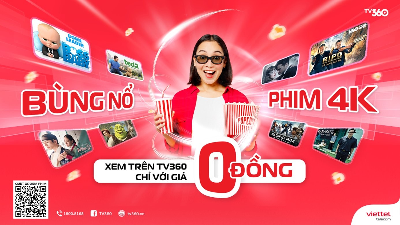 Viettel tiếp tục ra mắt sản phẩm cho mạng 5G- Phim video 4K -0