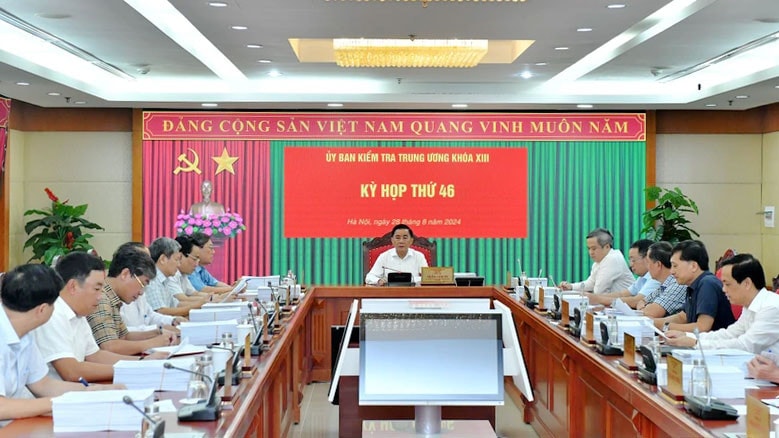 Ủy ban Kiểm tra Trung ương đã họp Kỳ thứ 46 -0