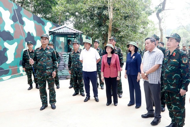 Kiểm tra chuẩn bị diễn tập Khu vực phòng thủ Hà Nội năm 2024 -0