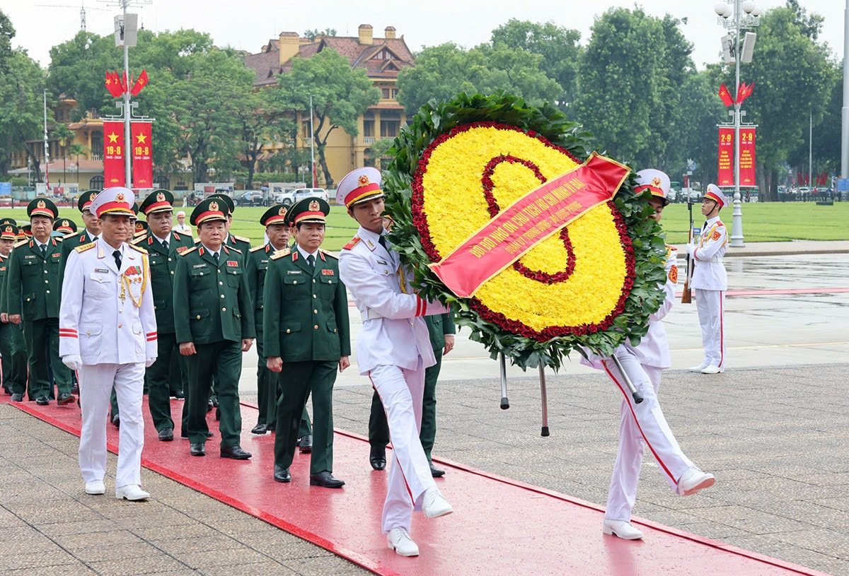 Lãnh đạo Đảng, Nhà nước vào Lăng viếng Chủ tịch Hồ Chí Minh nhân dịp 79 năm Quốc khánh 2/9 -1