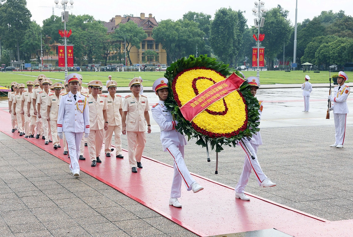 Lãnh đạo Đảng, Nhà nước vào Lăng viếng Chủ tịch Hồ Chí Minh nhân dịp 79 năm Quốc khánh 2/9 -3