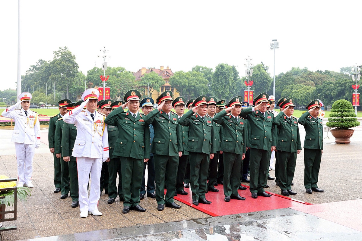 Lãnh đạo Đảng, Nhà nước vào Lăng viếng Chủ tịch Hồ Chí Minh nhân dịp 79 năm Quốc khánh 2/9 -2