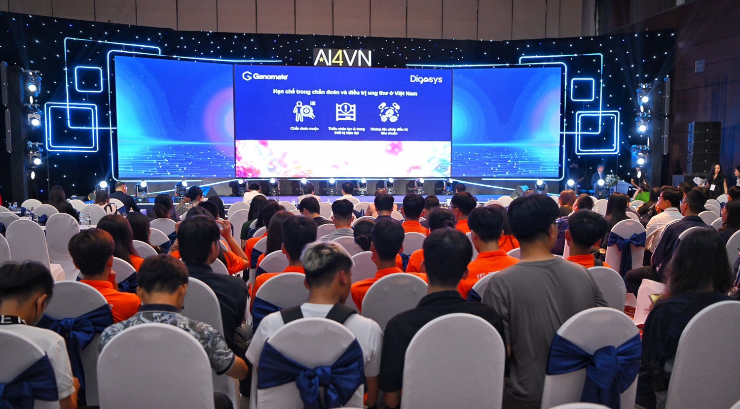 Toàn cảnh Ngày hội Trí tuệ nhân tạo - AI4VN 2024 (Ảnh: Thảo Linh)