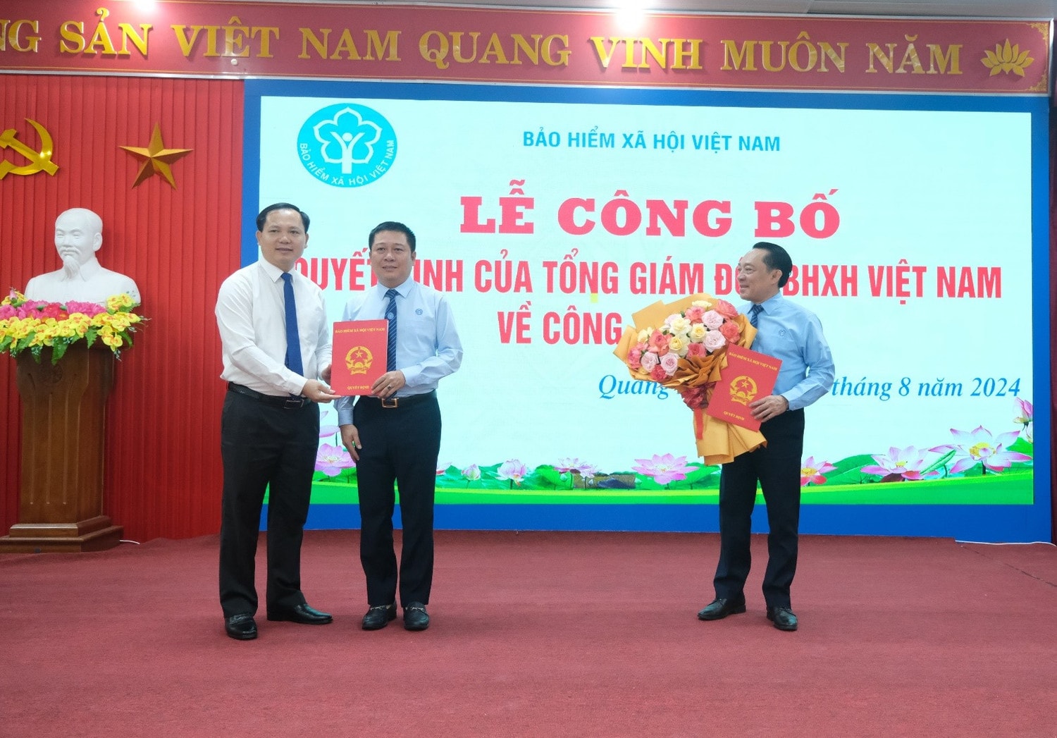 Bổ nhiệm tân Giám đốc BHXH tỉnh Quảng Bình -0