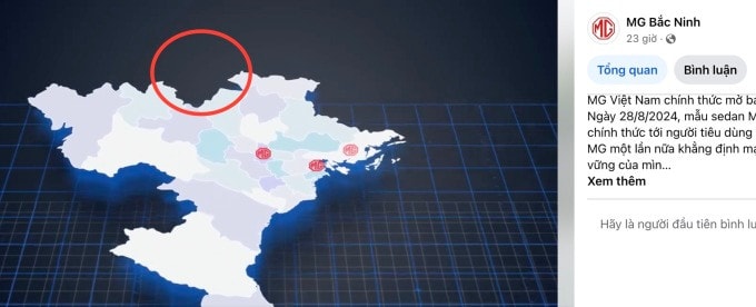 Hãng ô tô MG bị khách hàng phản ứng vì đăng không đầy đủ bản đồ Việt Nam -0