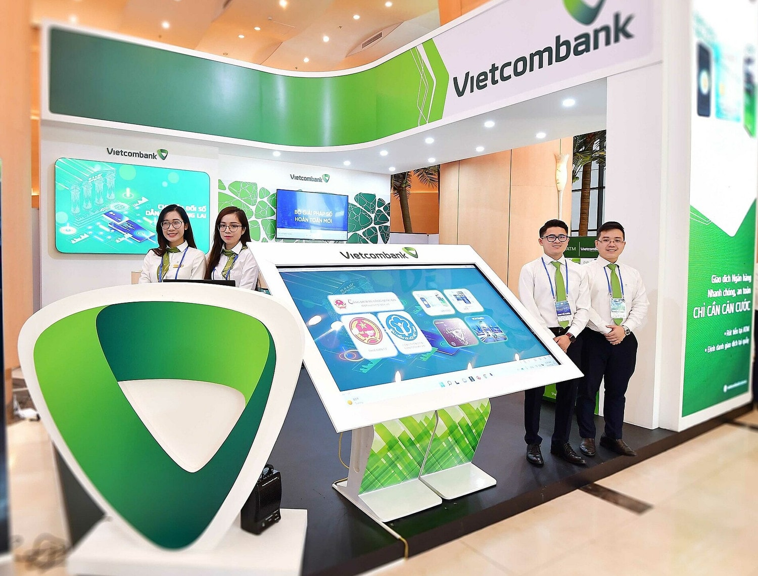 Vietcombank xác định chuyển đổi số là một trong các trụ cột chính trong giai đoạn đến 2025, tầm nhìn đến 2030. Nguồn:ITN