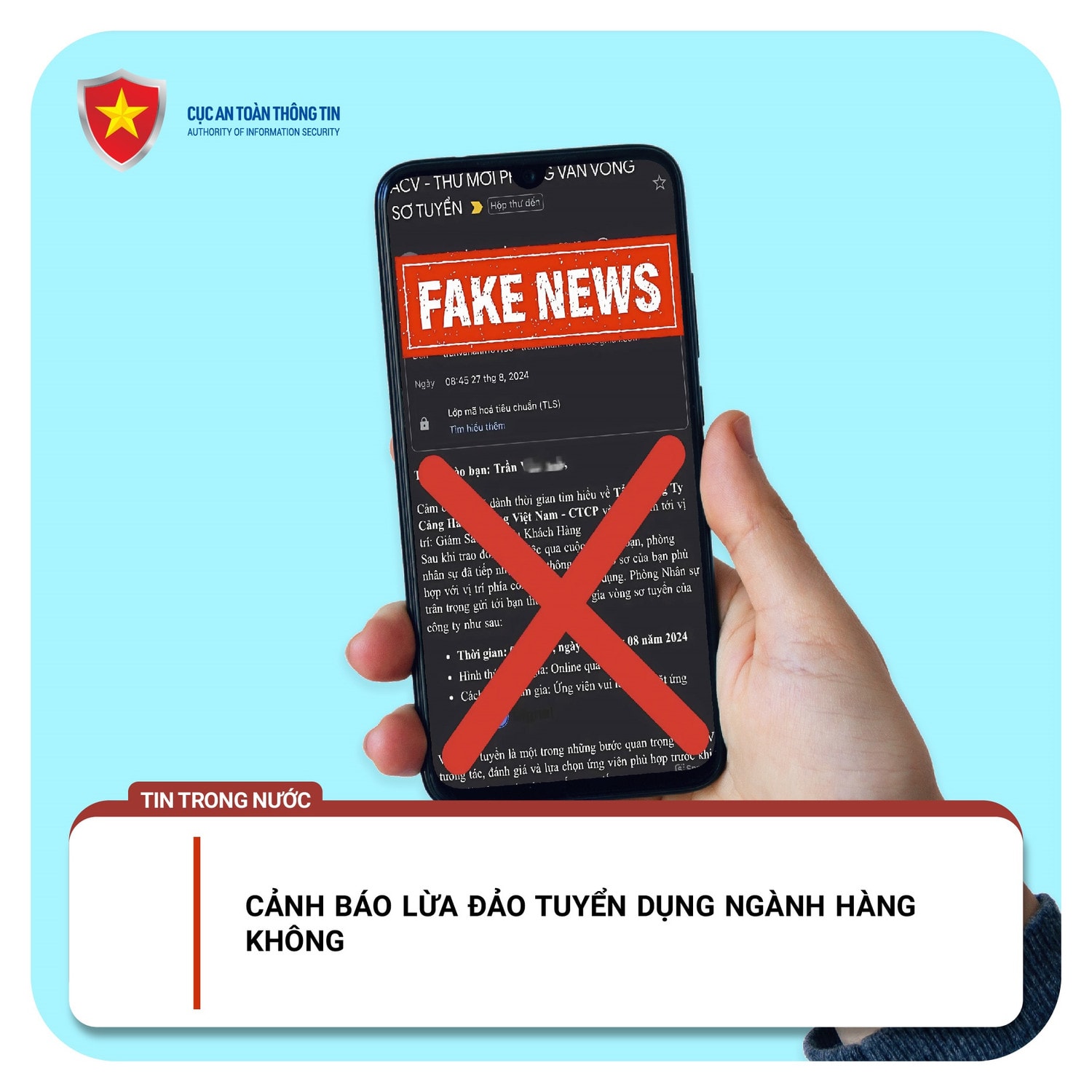 Cảnh báo lừa đảo tuyển dụng ngành hàng không -0